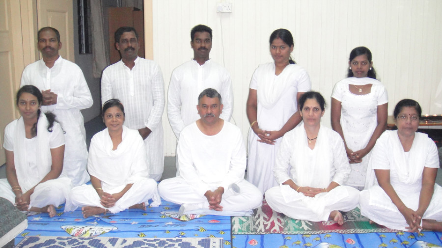 11 Group Photos after Morning Meditation